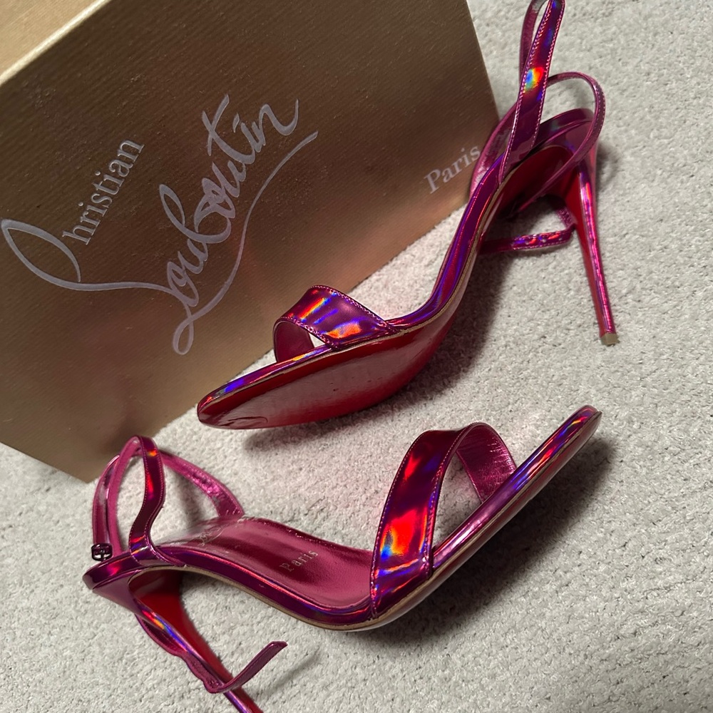 Christian Louboutin Pink Stiletto Heels